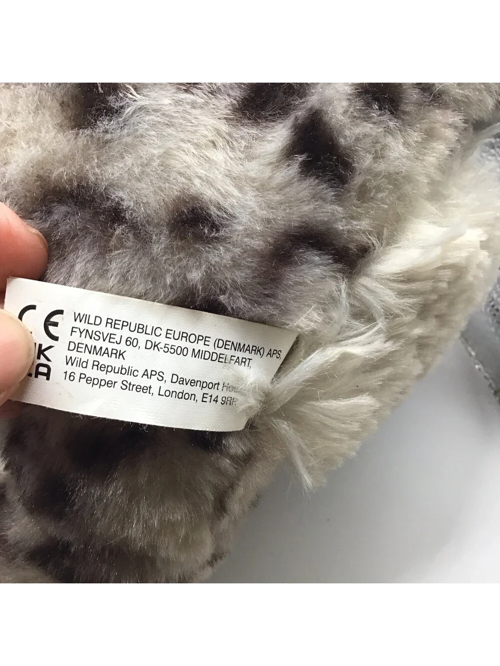 Wild Republic Snow Leopard Cub Stuffed Animal 12